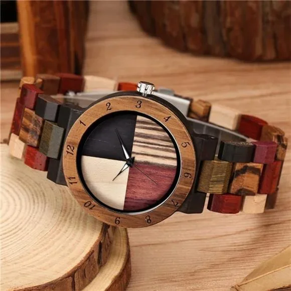 Accessories | Wooden Fashionable Women Watch With All Wood 